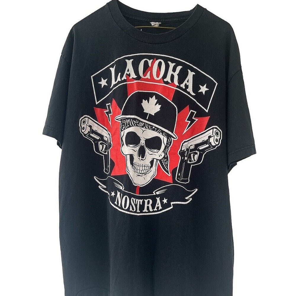 La Coka Nostra Hip Hop Rap Ill Bill DJ Lethal Rare Canadian Tour T Shirt